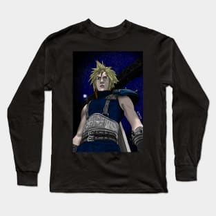 Cloudy With A Chance of Sephiroth Long Sleeve T-Shirt